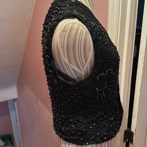 Vintage Frank usher beaded top - Picture 4 of 5